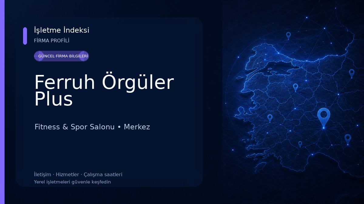 Ferruh Örgüler Plus 