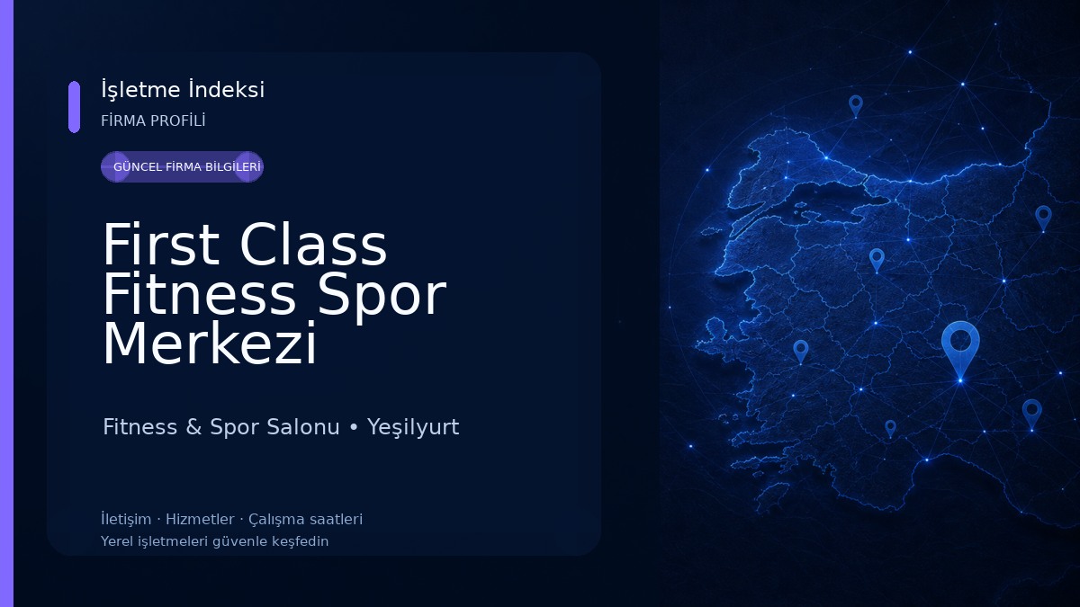First Class Fitness Spor Merkezi Fitness & Spor Salonu
