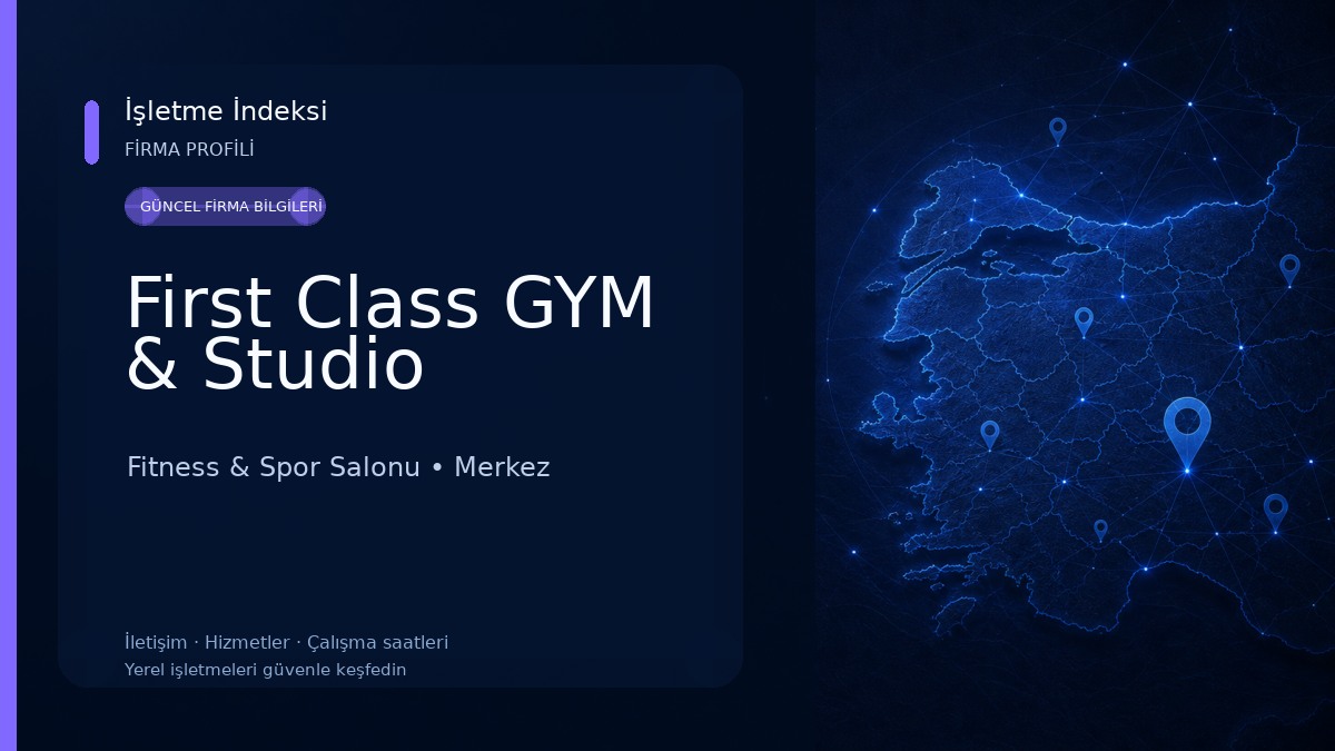 First Class GYM & Studio Fitness & Spor Salonu