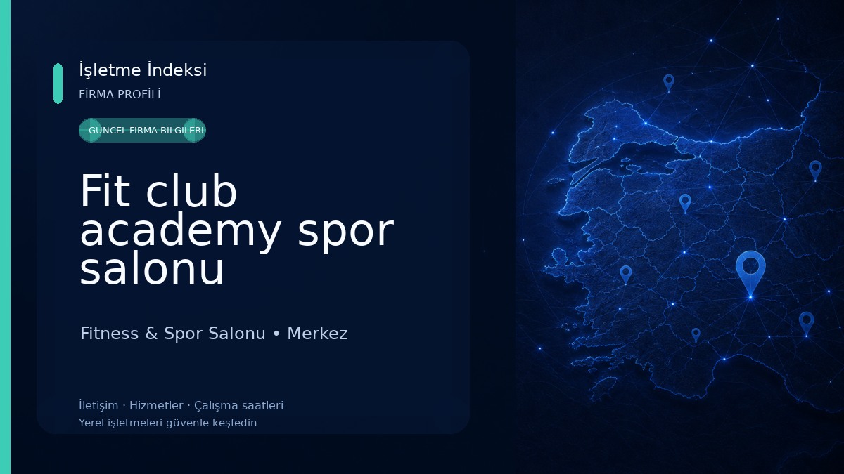 Fit club academy spor salonu Fitness & Spor Salonu