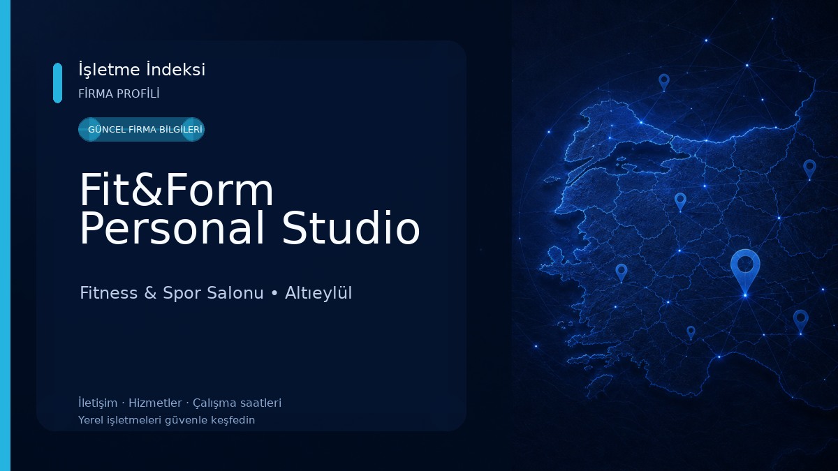 Fit&Form Personal Studio 