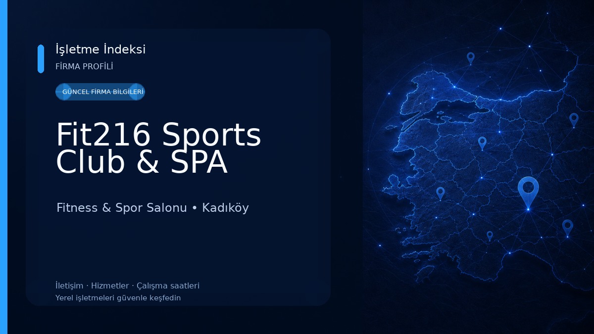 Fit216 Sports Club & SPA Fitness & Spor Salonu