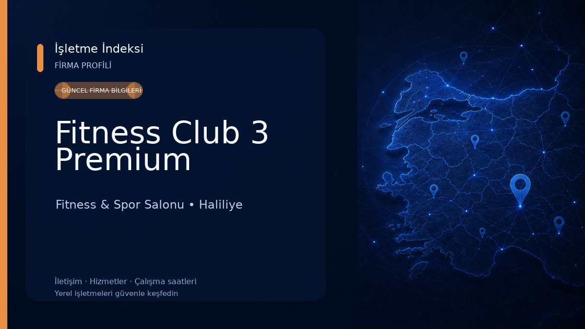 Fitness Club 3 Premium Fitness & Spor Salonu
