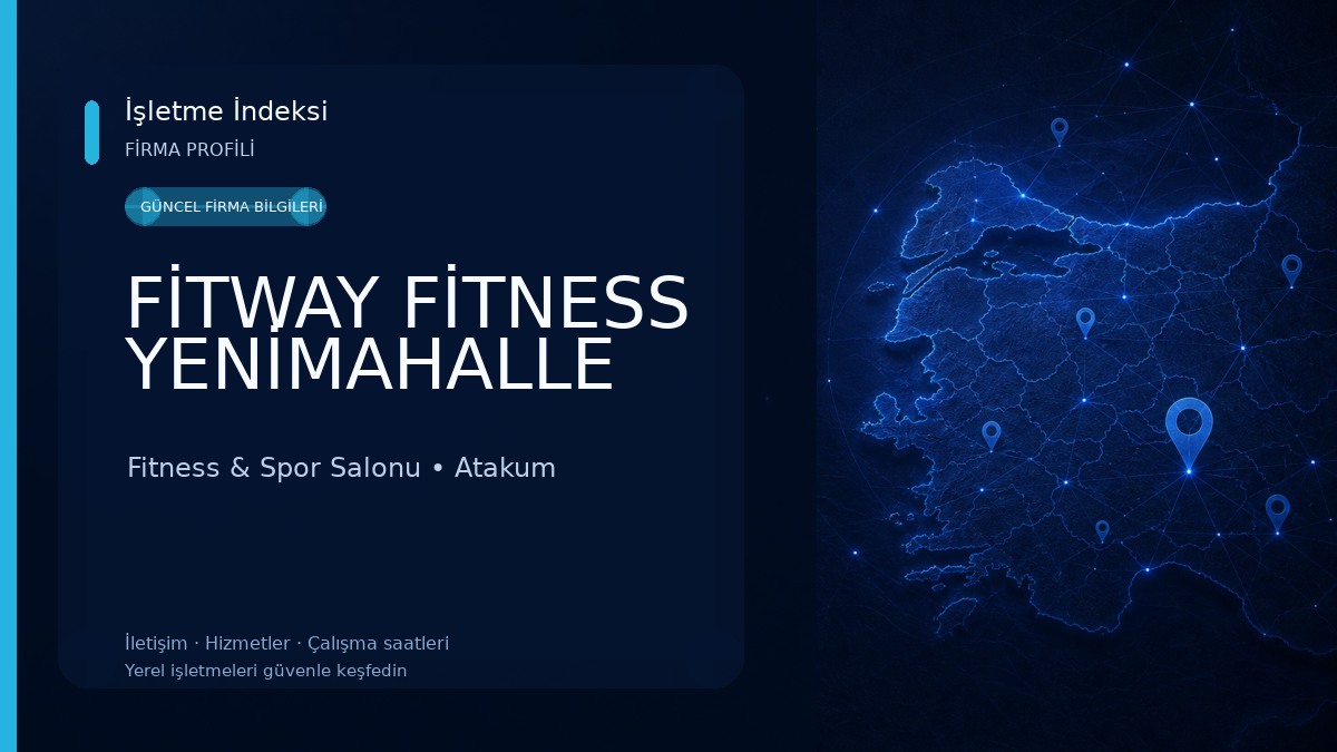 FİTWAY FİTNESS YENİMAHALLE Fitness & Spor Salonu