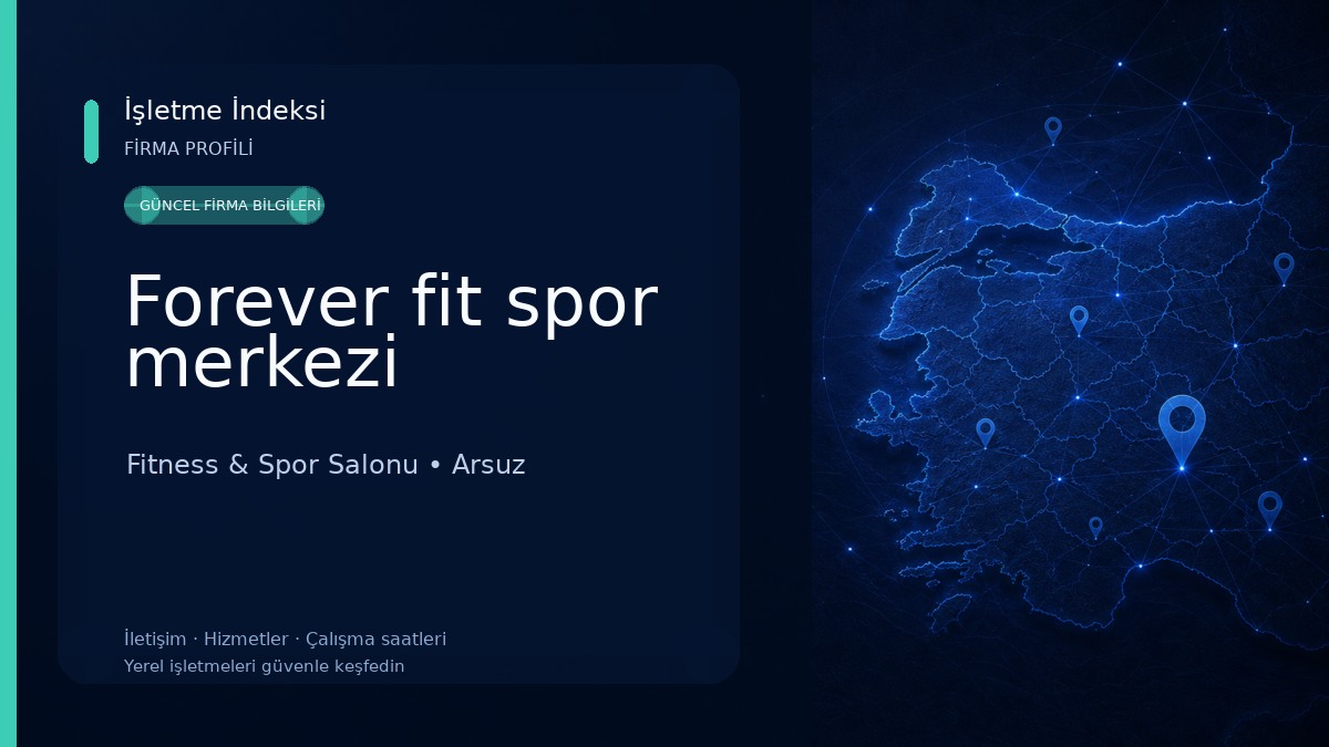 Forever fit spor merkezi Fitness & Spor Salonu