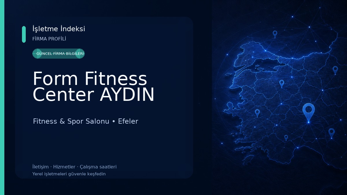 Form Fitness Center AYDIN Fitness & Spor Salonu