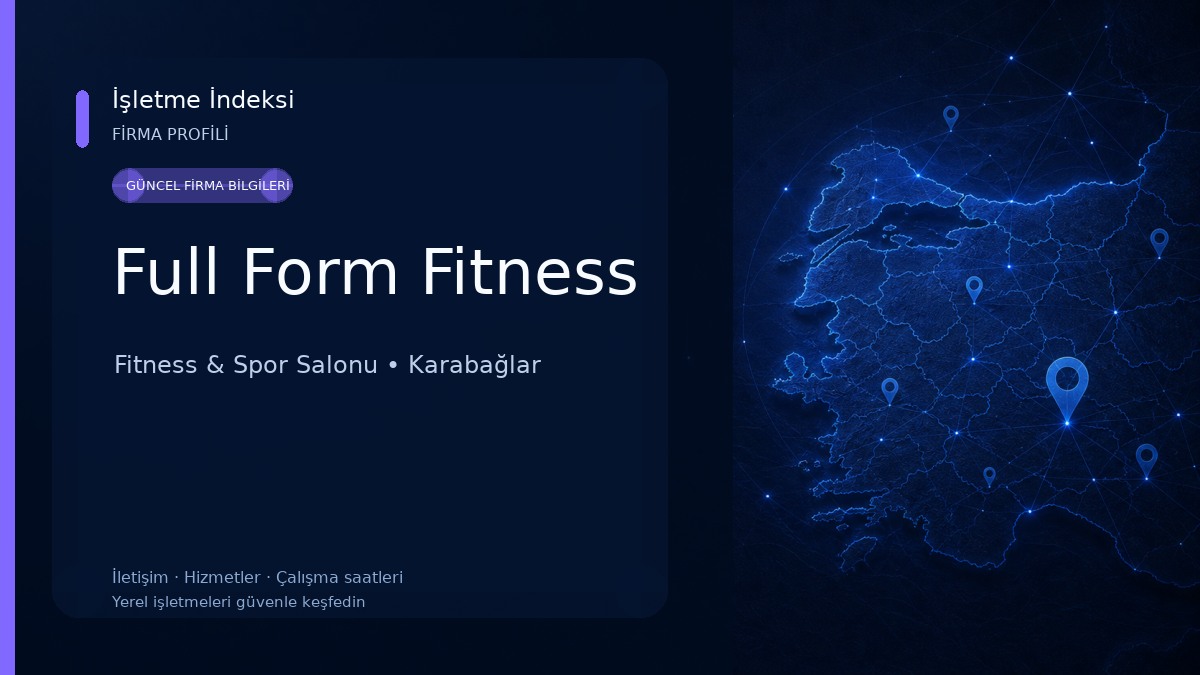 Full Form Fitness Fitness & Spor Salonu