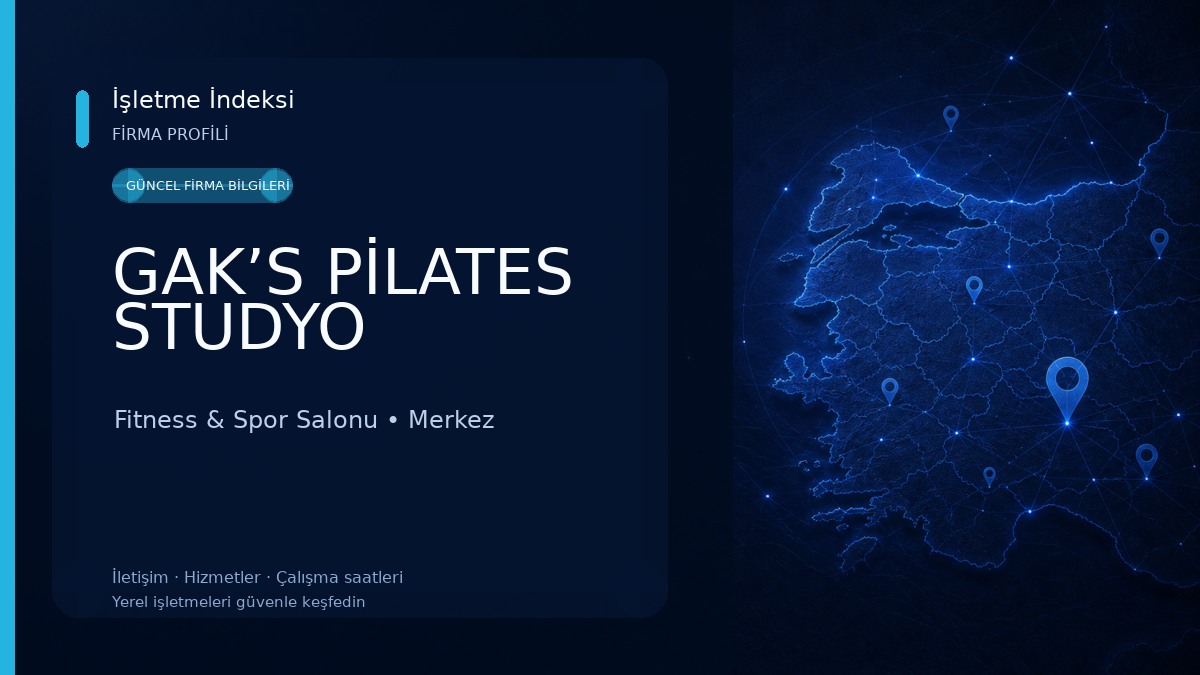 GAK’S PİLATES STUDYO 