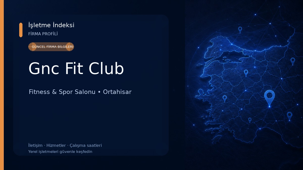 Gnc Fit Club Fitness & Spor Salonu