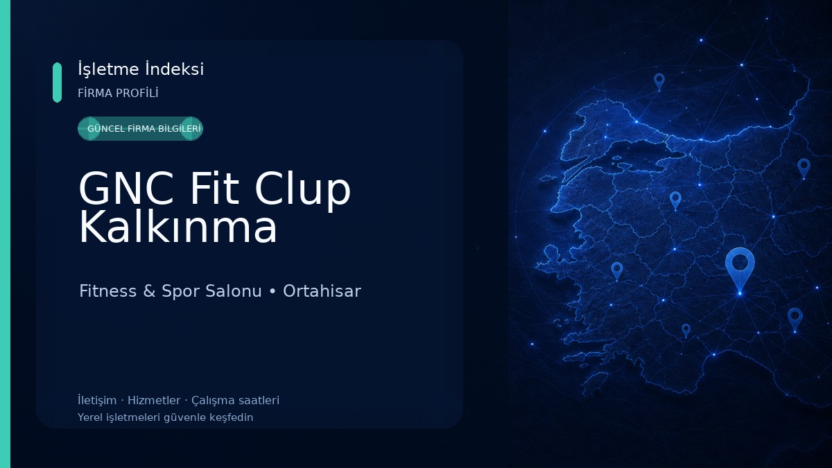 GNC Fit Clup Kalkınma Fitness & Spor Salonu