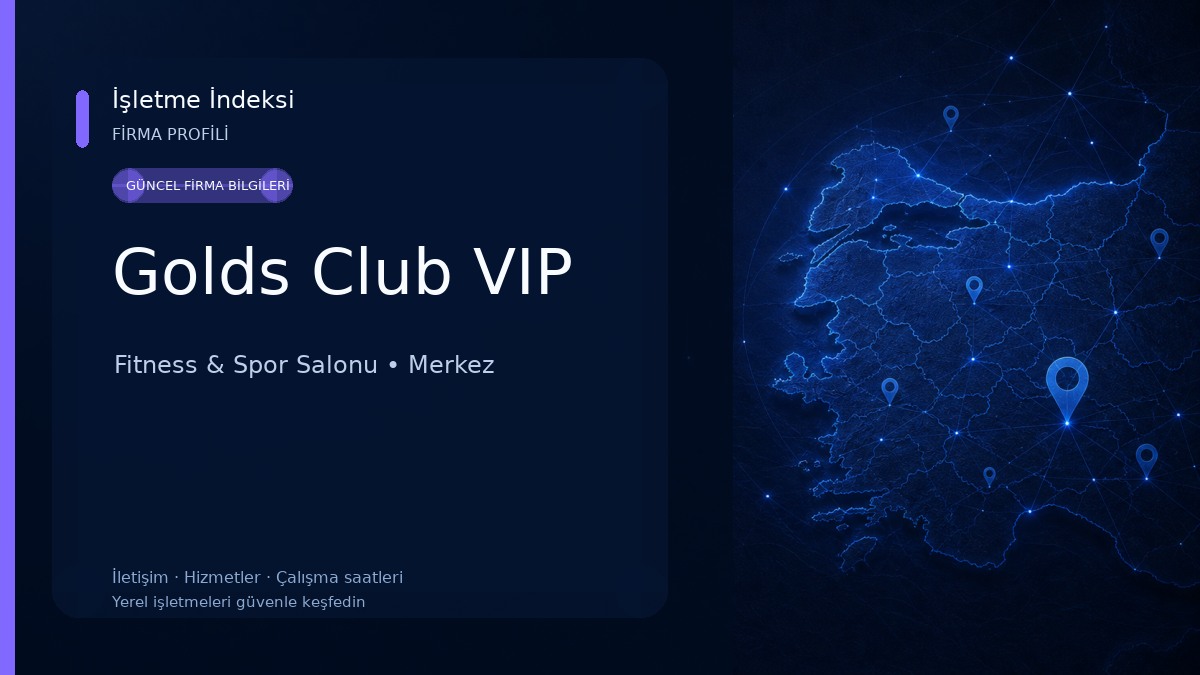Golds Club VIP Fitness & Spor Salonu