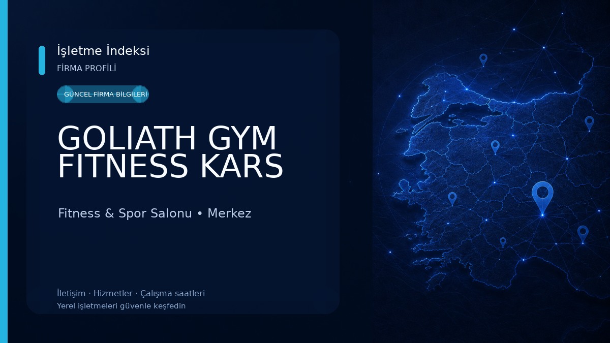 GOLIATH GYM FITNESS KARS