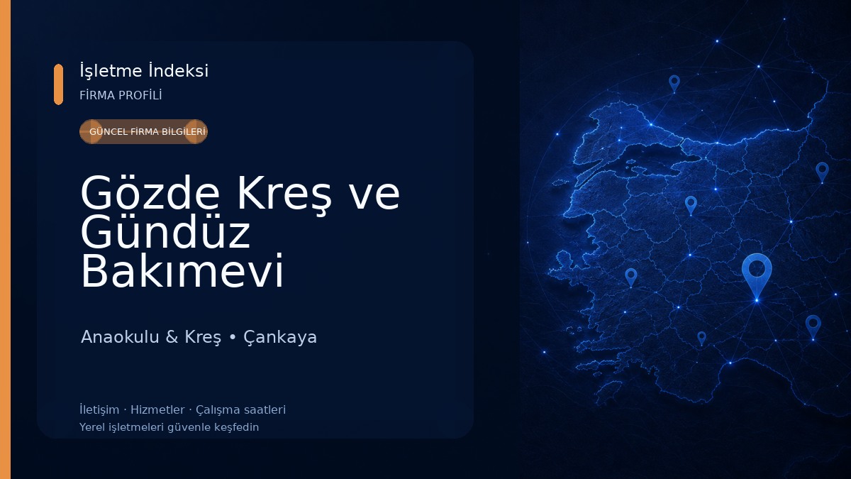 Gözde Kreş ve Gündüz Bakımevi Anaokulu & Kreş