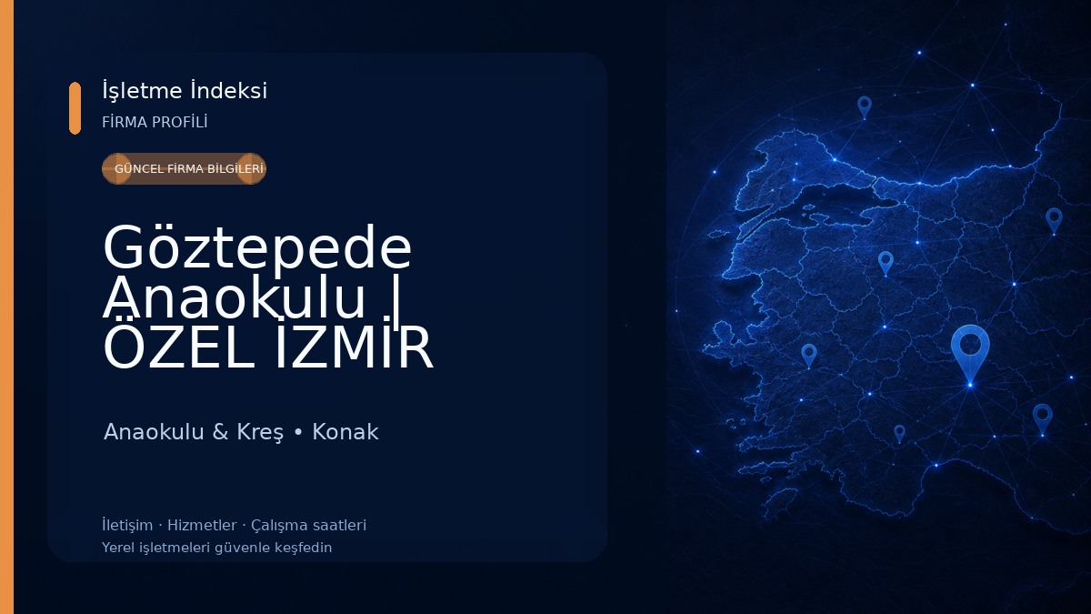 Göztepede Anaokulu | ÖZEL İZMİR GÖZTEPE ÇOCUK EVİ