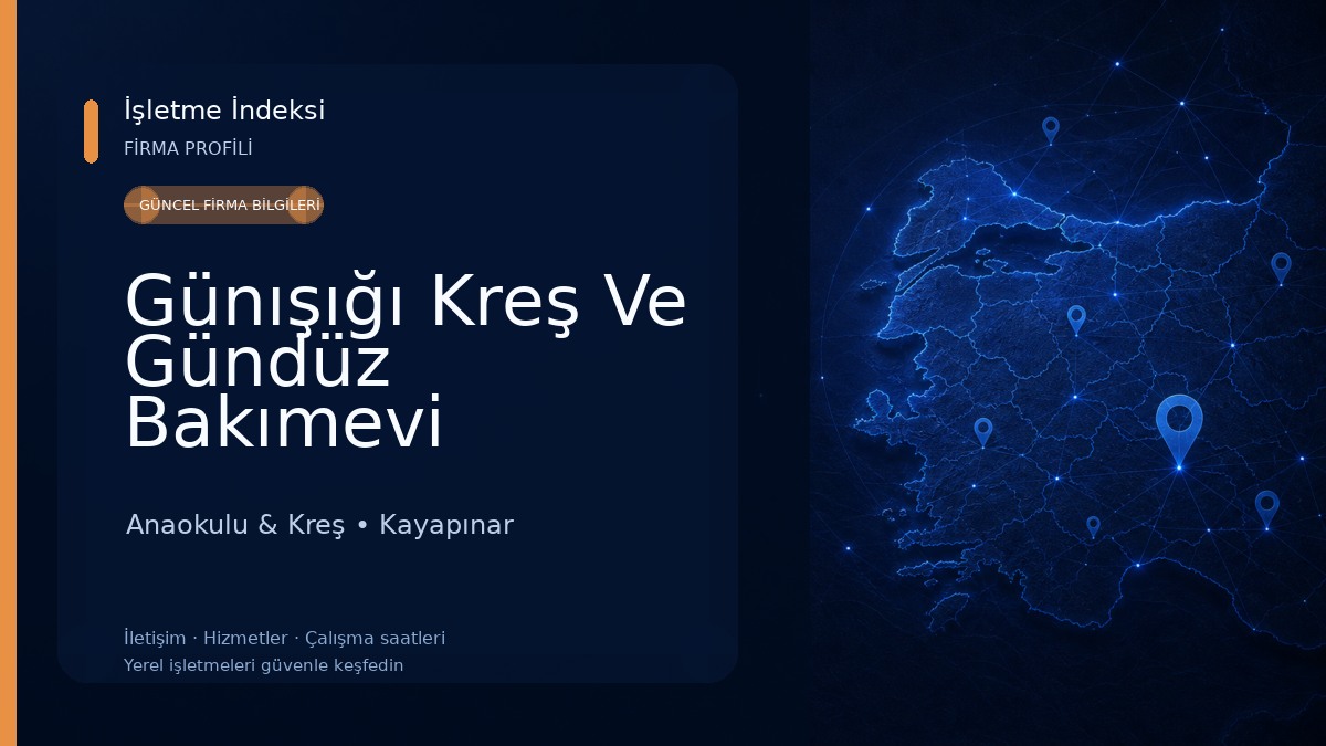 Günışığı Kreş Ve Gündüz Bakımevi
