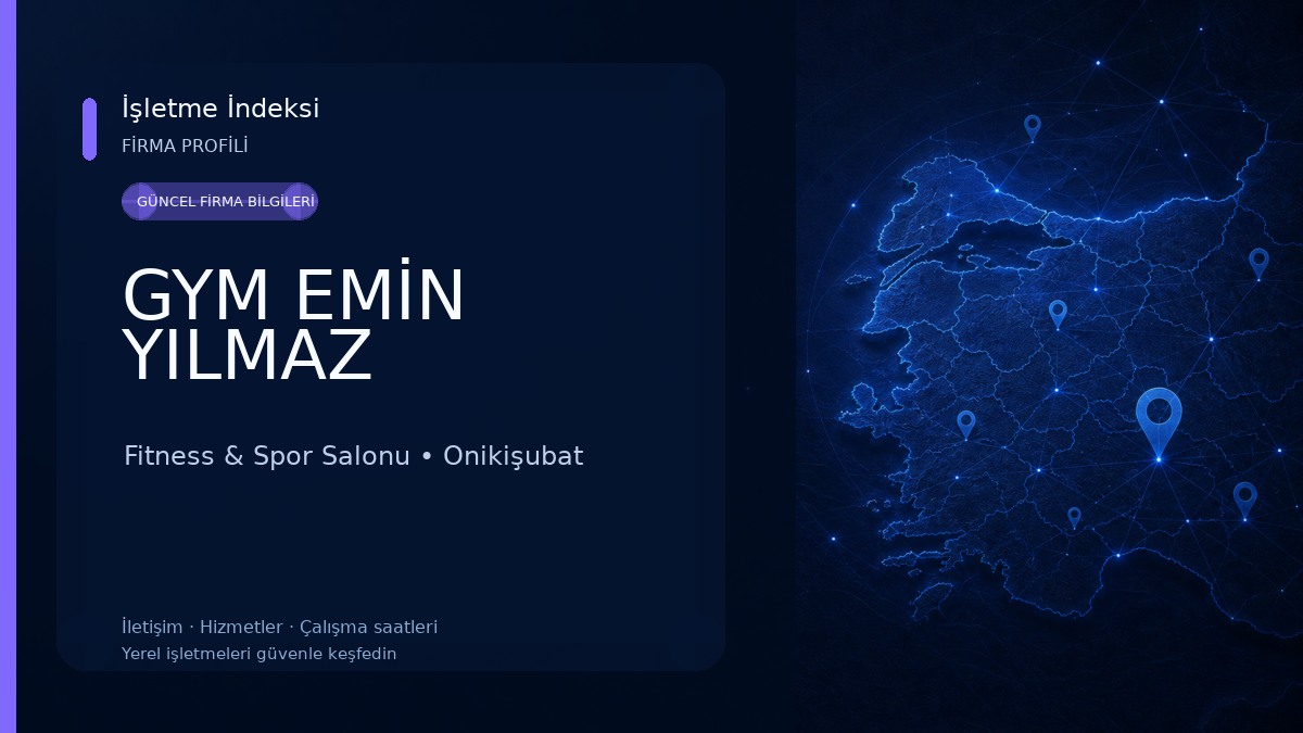 GYM EMİN YILMAZ Fitness & Spor Salonu