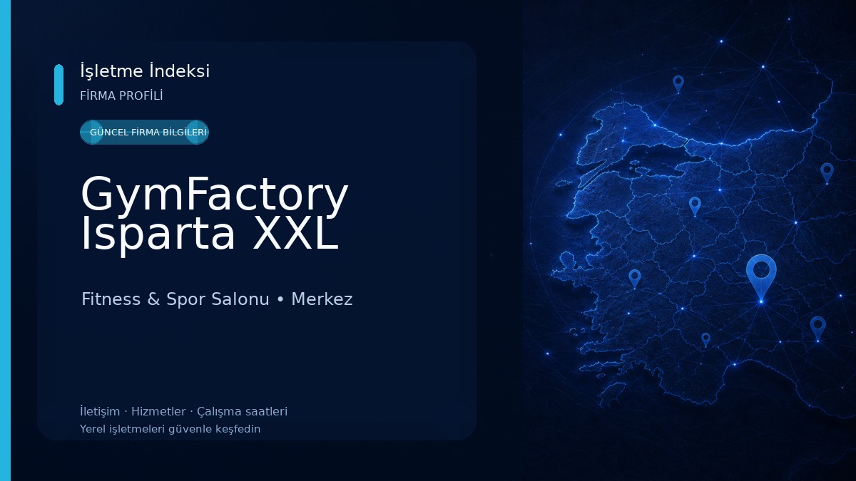 GymFactory Isparta XXL