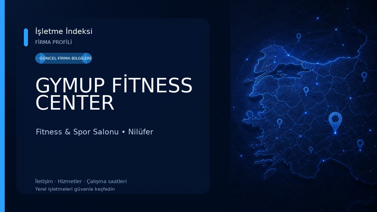 GYMUP FİTNESS CENTER Fitness & Spor Salonu