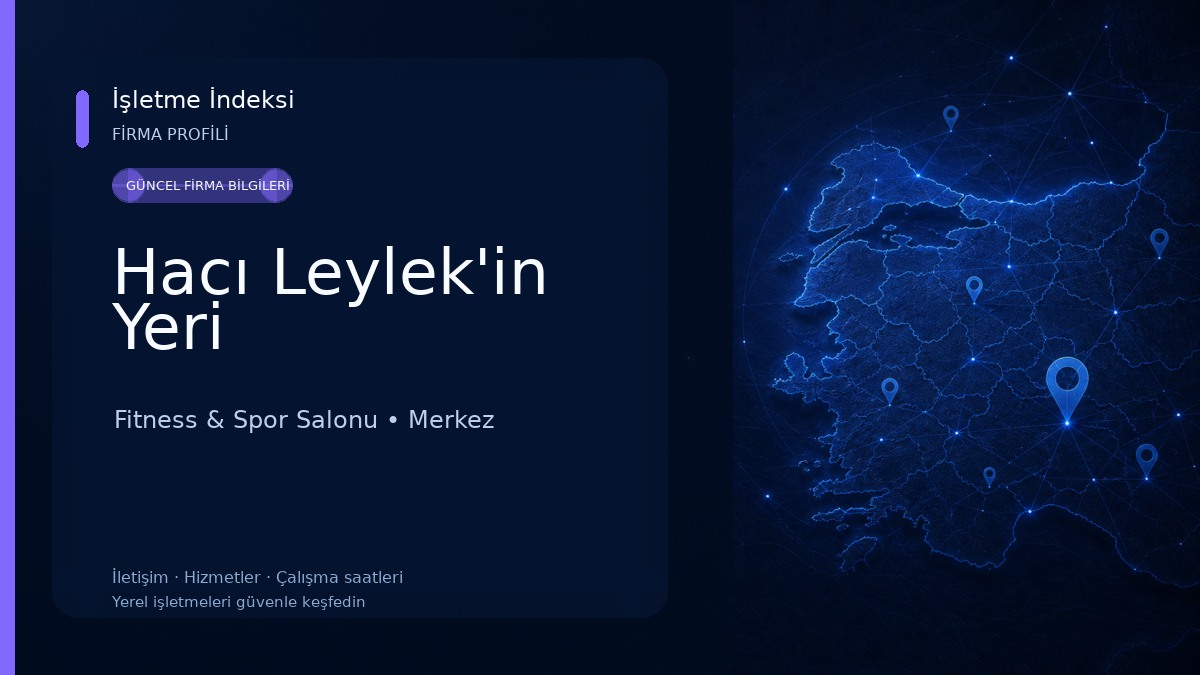 Hacı Leylek'in Yeri Fitness & Spor Salonu