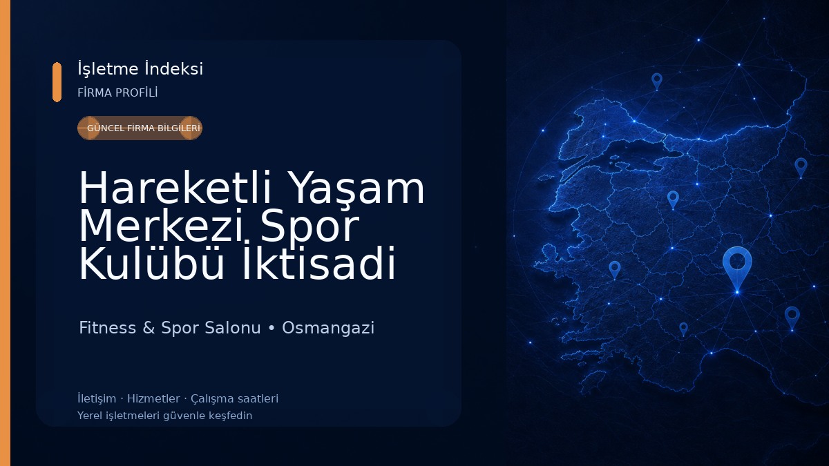 Hareketli Yaşam Merkezi Spor Kulübü İktisadi İşletmesi Fitness & Spor Salonu