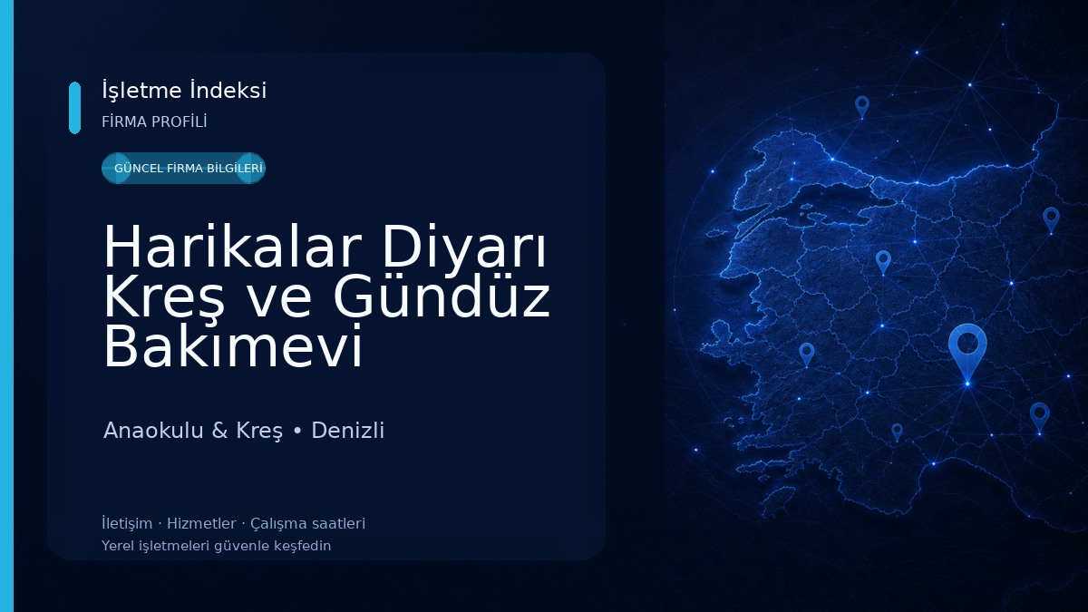 Harikalar Diyarı Kreş ve Gündüz Bakımevi Anaokulu & Kreş