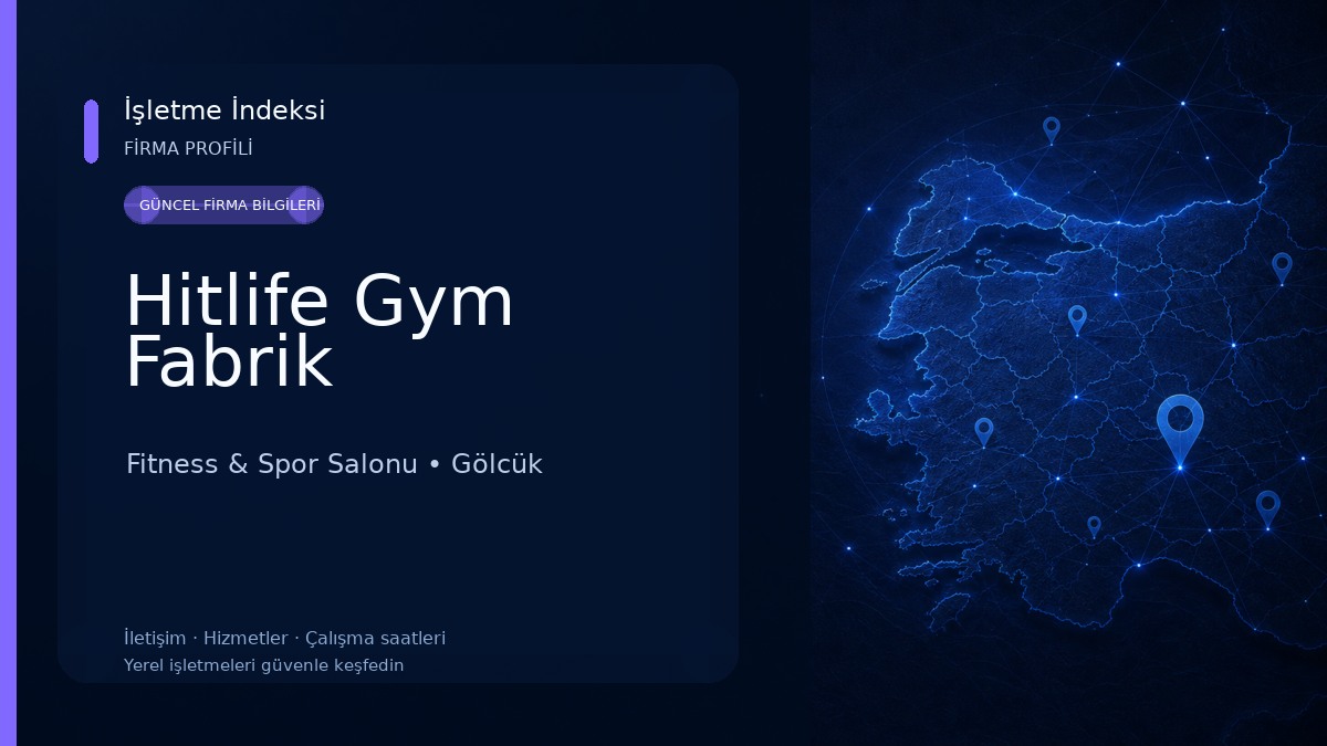 Hitlife Gym Fabrik Fitness & Spor Salonu