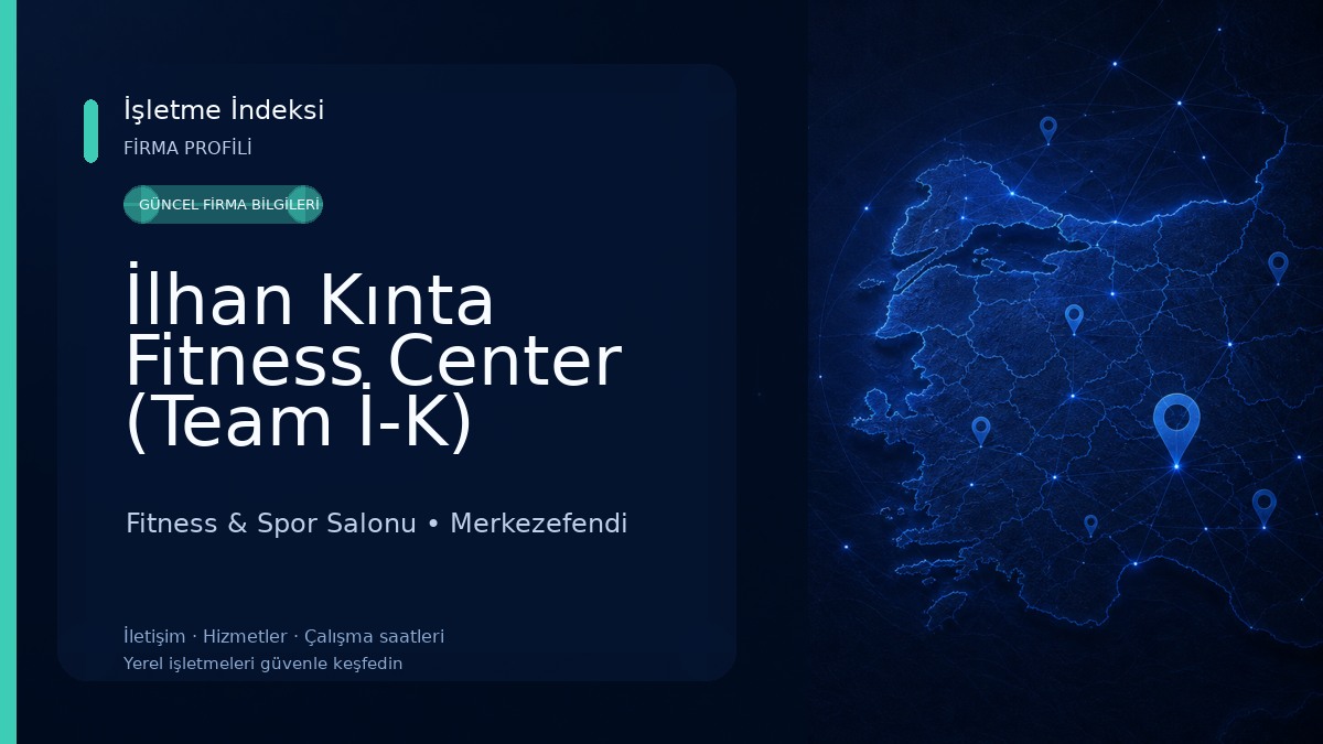 İlhan Kınta Fitness Center (Team İ-K) Fitness & Spor Salonu