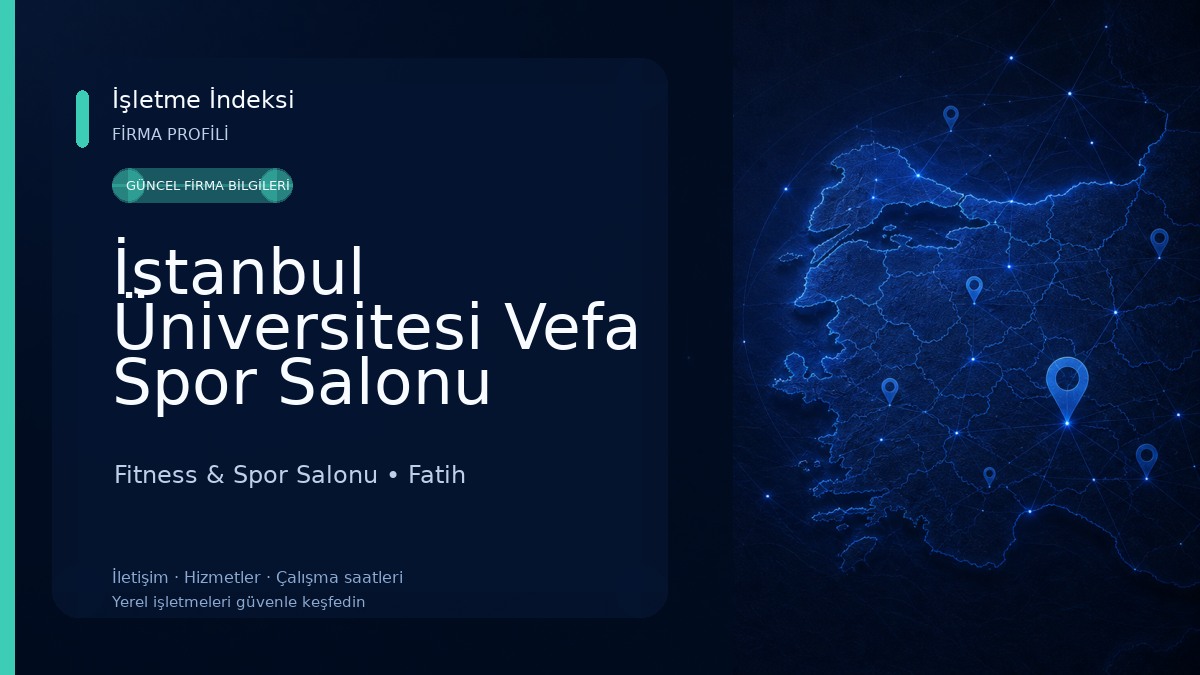 İstanbul Üniversitesi Vefa Spor Salonu