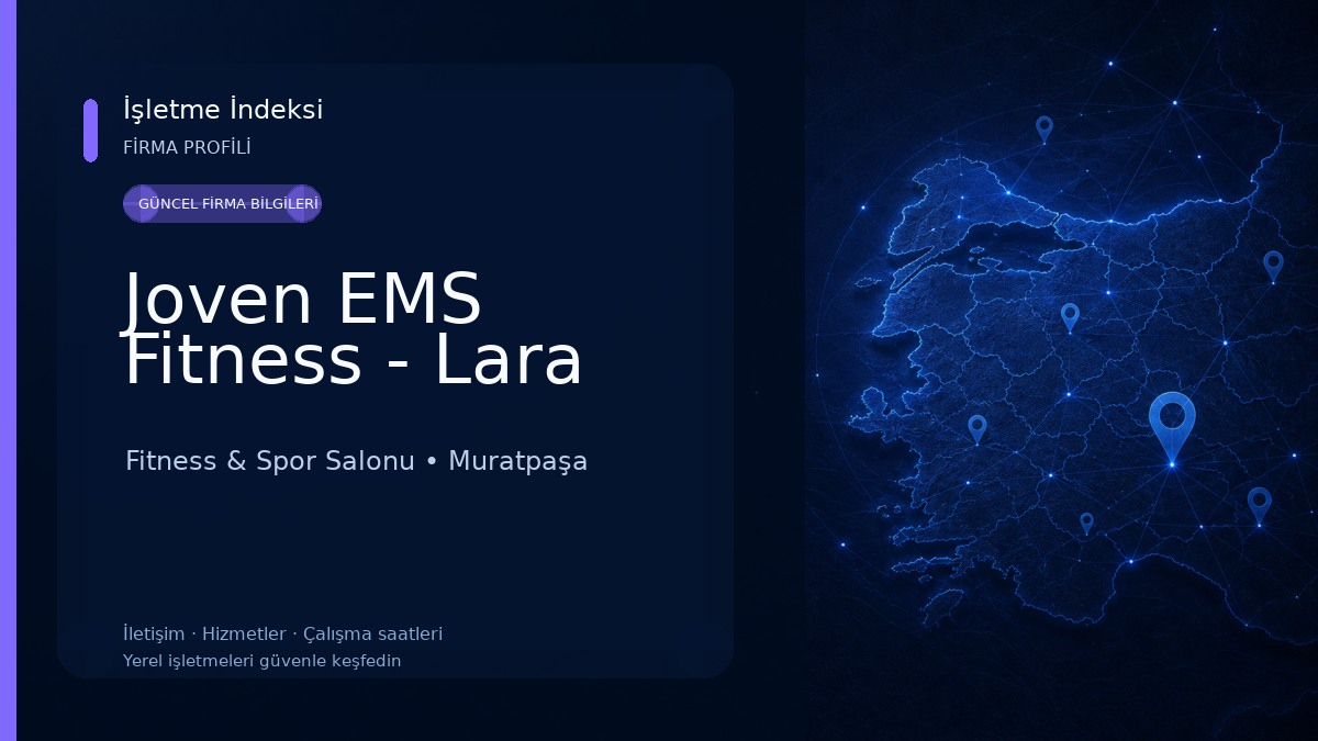 Joven EMS Fitness - Lara