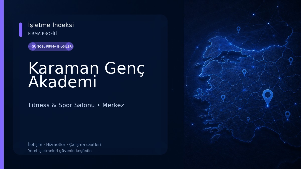 Karaman Genç Akademi Fitness & Spor Salonu