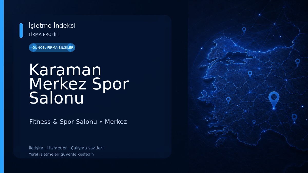Karaman Merkez Spor Salonu Fitness & Spor Salonu