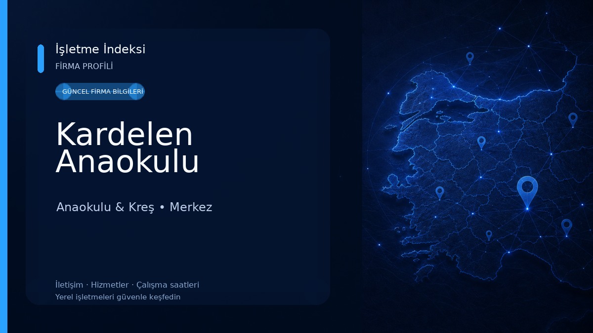 Kardelen Anaokulu Anaokulu & Kreş