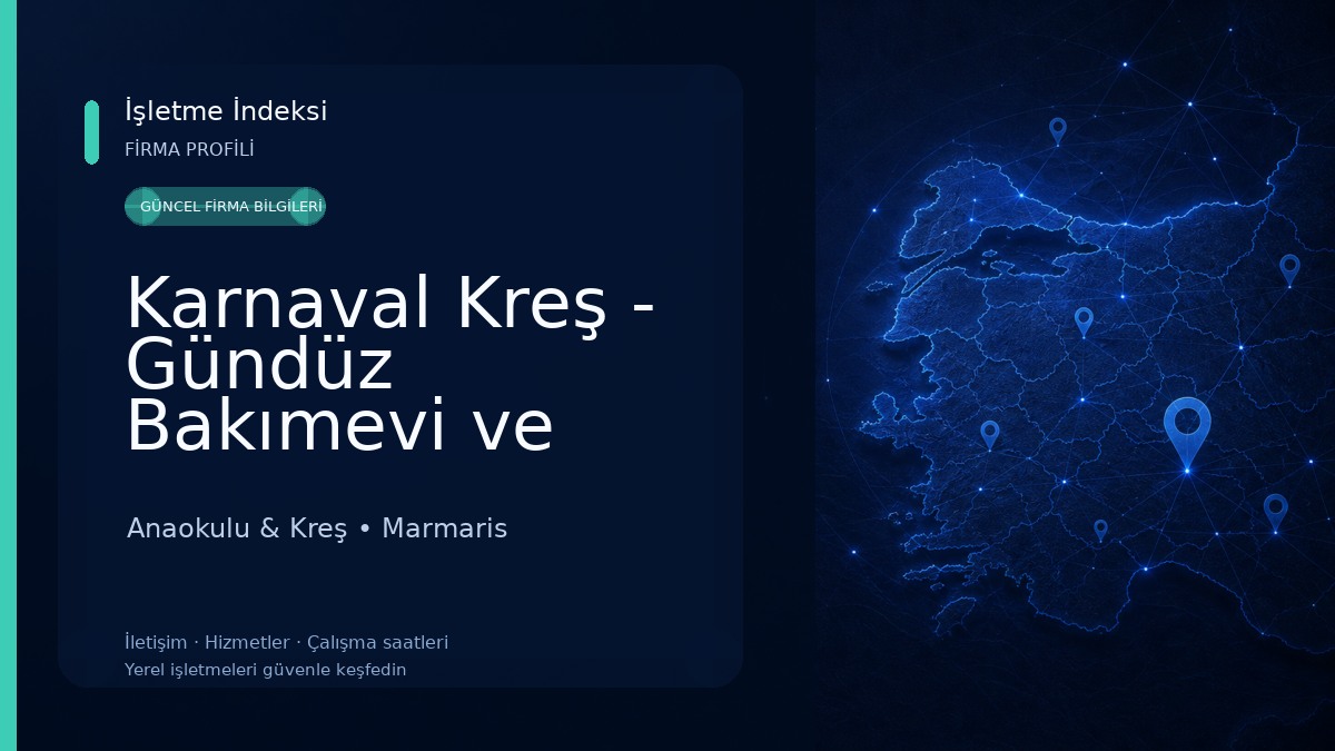 Karnaval Kreş - Gündüz Bakımevi ve Çocuk Kulübü Anaokulu & Kreş