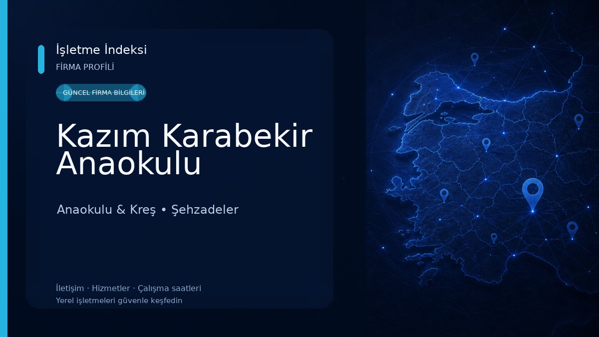 Kazım Karabekir Anaokulu Anaokulu & Kreş