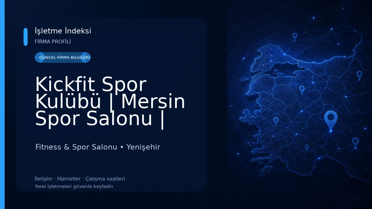 Kickfit Spor Kulübü | Mersin Spor Salonu | Mersin Gym | Kickboks | Muay Thai Fitness & Spor Salonu
