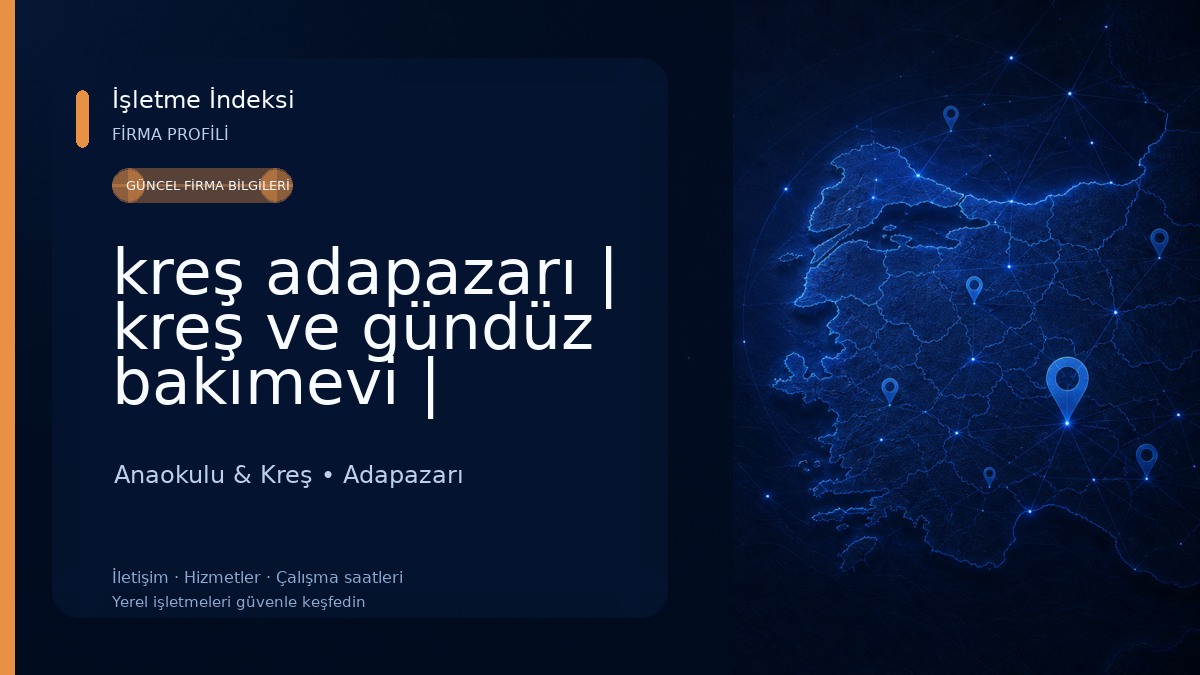 kreş adapazarı | kreş ve gündüz bakımevi | Şirinler kreş Anaokulu & Kreş
