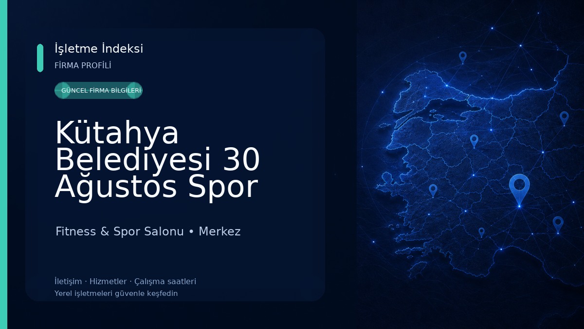 Kütahya Belediyesi 30 Ağustos Spor Salonu