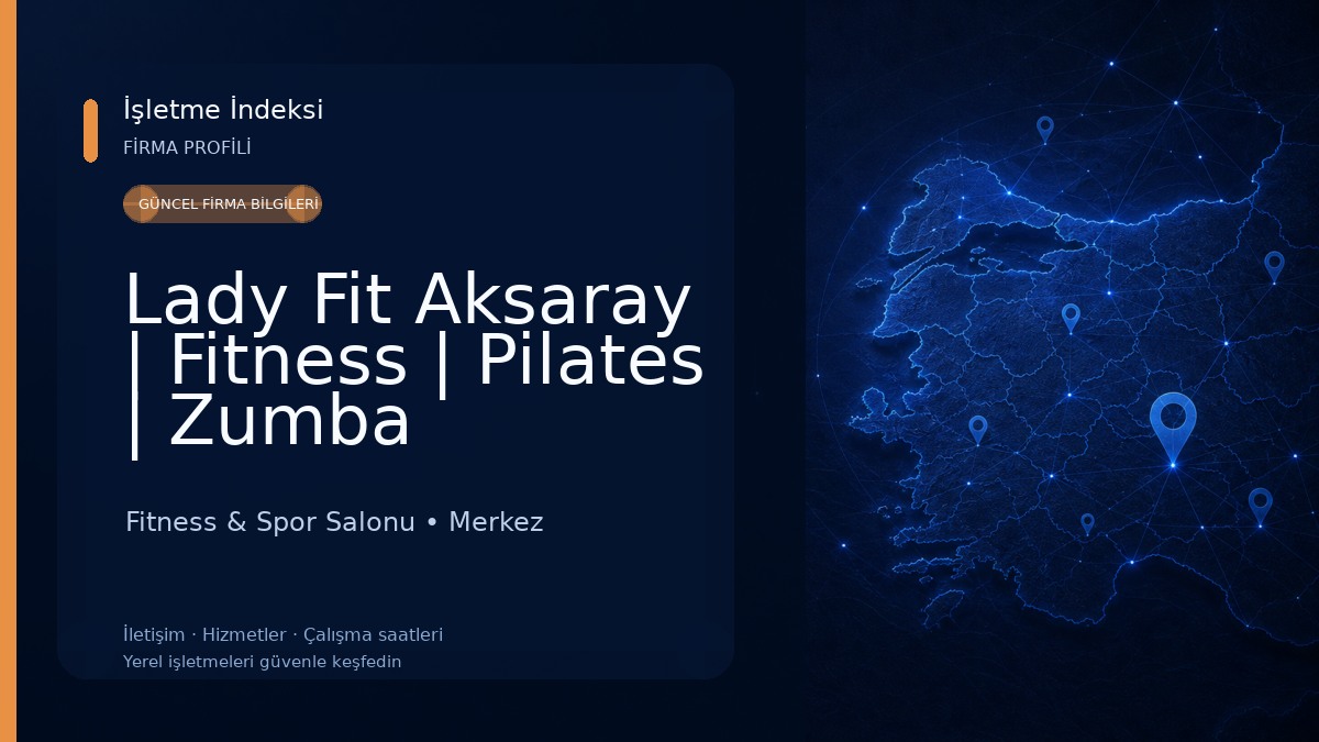 Lady Fit Aksaray | Fitness | Pilates | Zumba Fitness & Spor Salonu