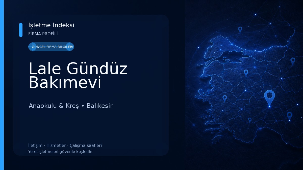 Lale Gündüz Bakımevi Anaokulu & Kreş
