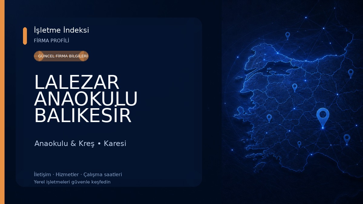 LALEZAR ANAOKULU BALIKESİR Anaokulu & Kreş