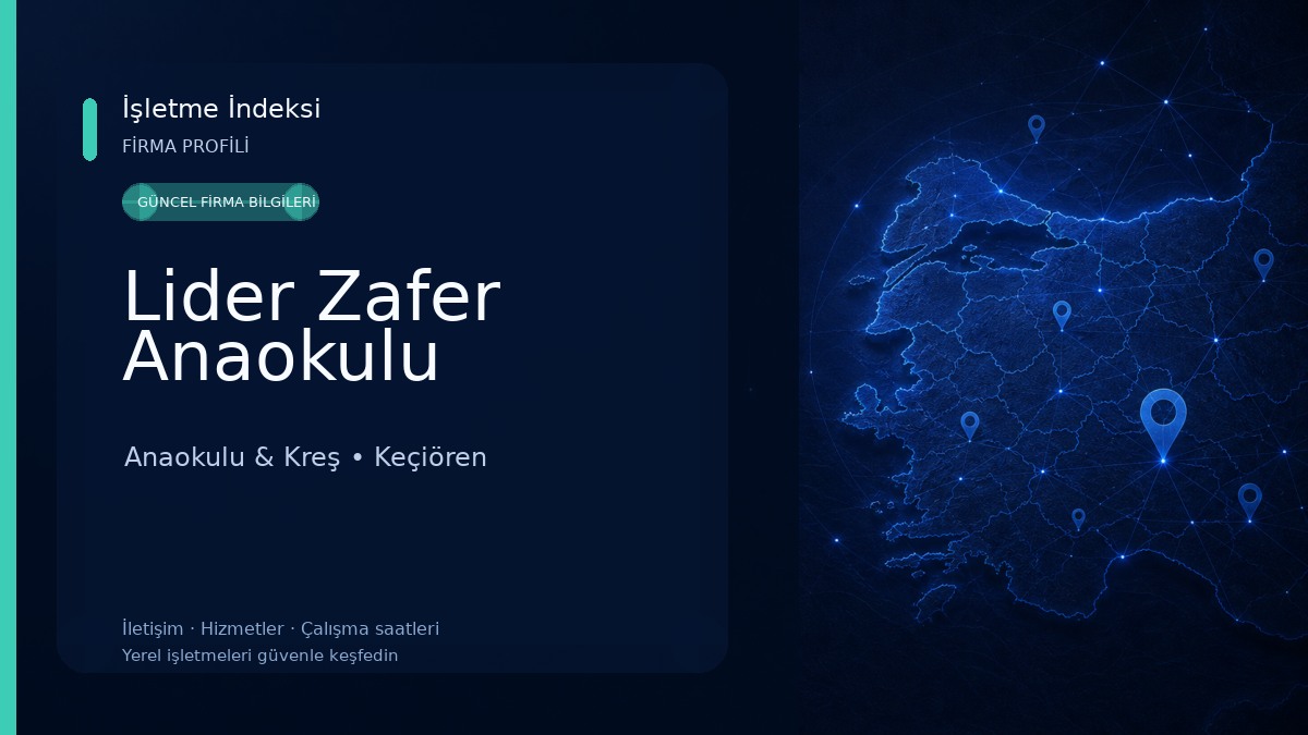 Lider Zafer Anaokulu Anaokulu & Kreş