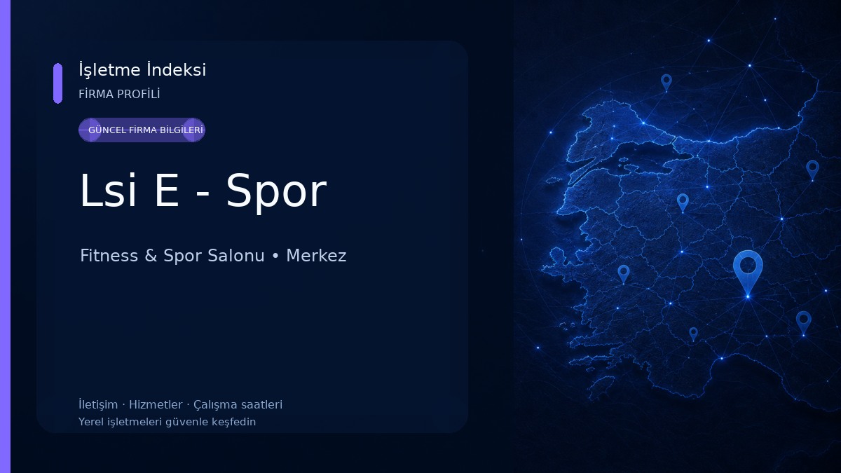 Lsi E - Spor 