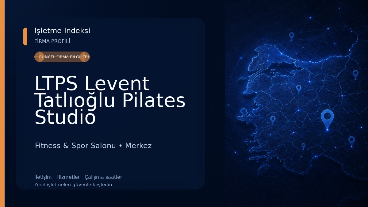 LTPS Levent Tatlıoğlu Pilates Studio