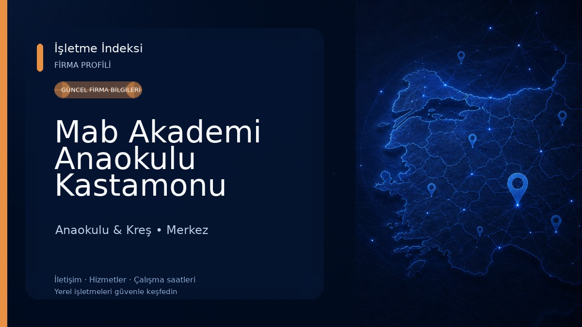 Mab Akademi Anaokulu Kastamonu Anaokulu & Kreş