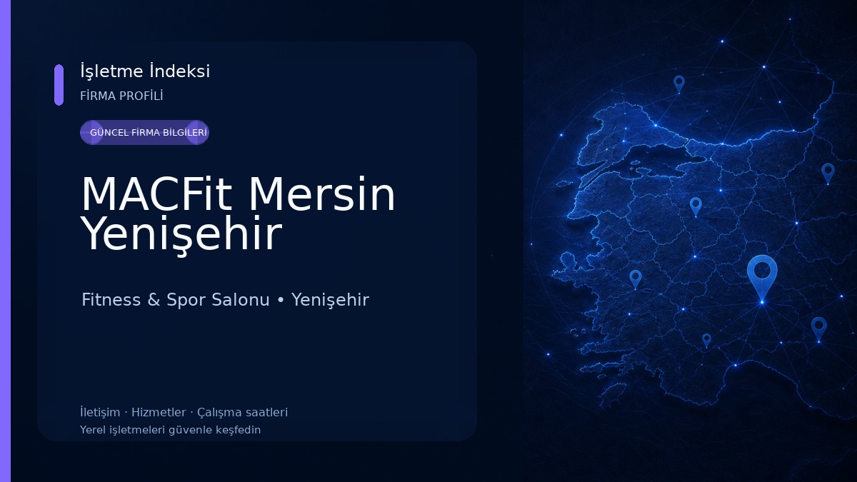 MACFit Mersin Yenişehir