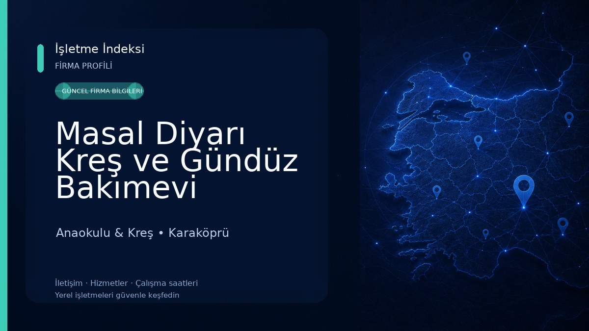 Masal Diyarı Kreş ve Gündüz Bakımevi Anaokulu & Kreş