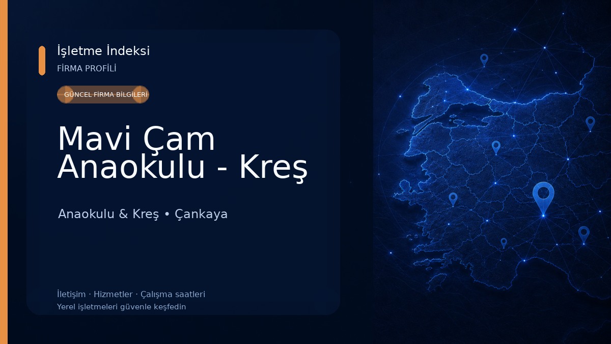 Mavi Çam Anaokulu - Kreş Anaokulu & Kreş