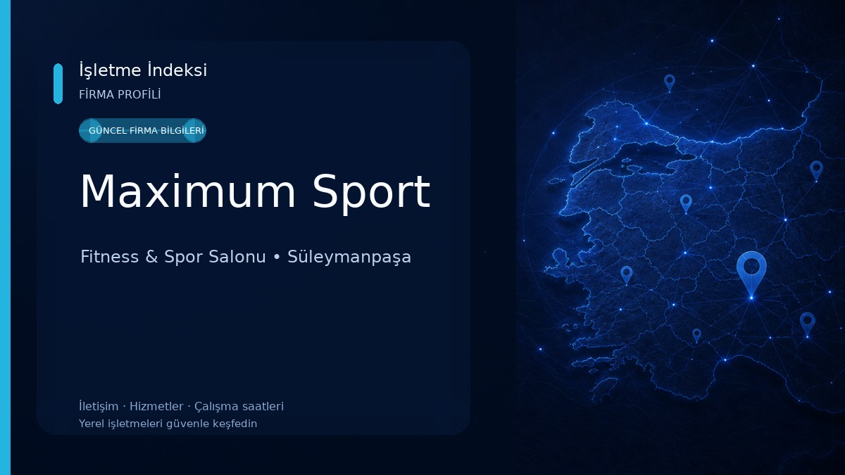 Maximum Sport Fitness & Spor Salonu