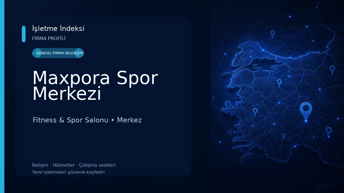 Maxpora Spor Merkezi Fitness & Spor Salonu