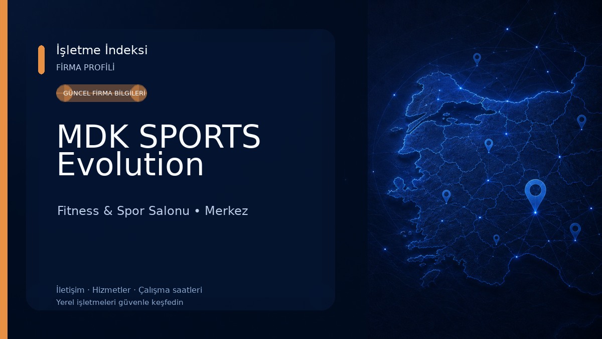 MDK SPORTS Evolution Fitness & Spor Salonu